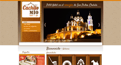 Desktop Screenshot of cachitomio.com